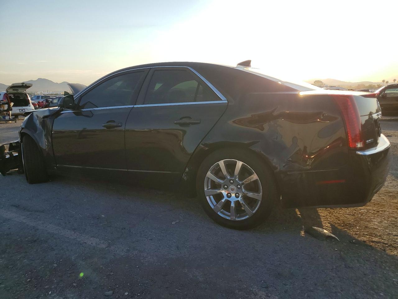 2009 Cadillac Cts Hi Feature V6 Black vin: 1G6DV57V090149798