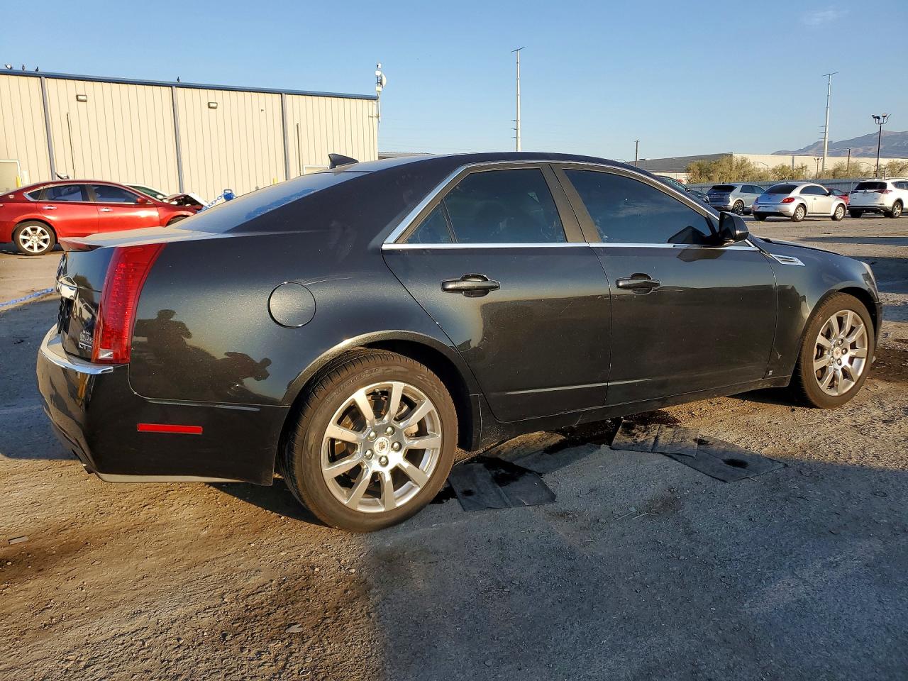 2009 Cadillac Cts Hi Feature V6 Black vin: 1G6DV57V090149798