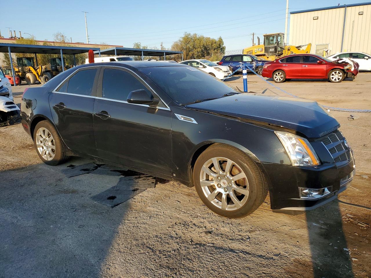 2009 Cadillac Cts Hi Feature V6 Black vin: 1G6DV57V090149798