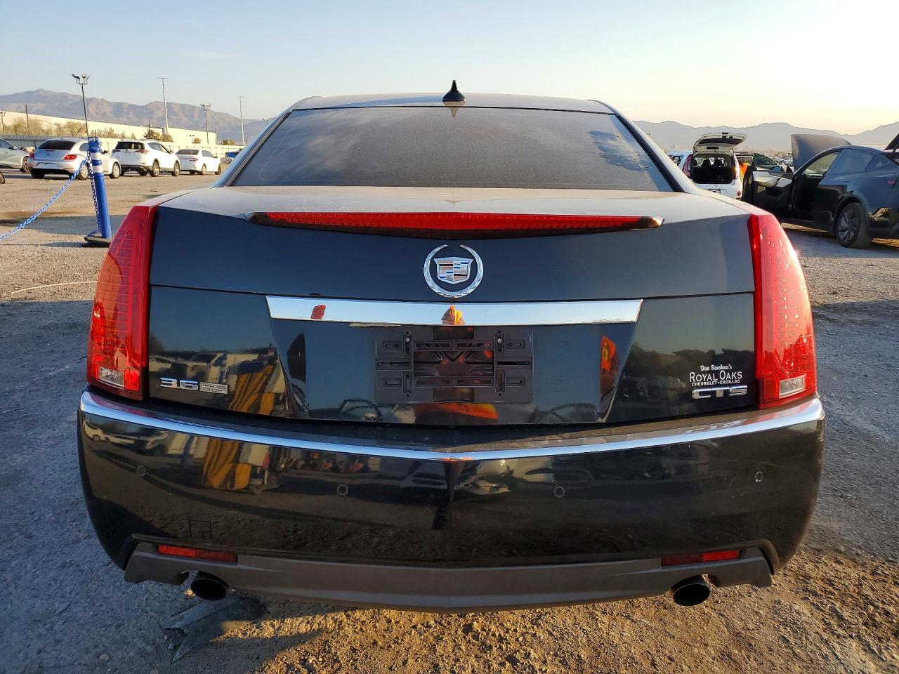 2009 Cadillac Cts Hi Feature V6 Black vin: 1G6DV57V090149798