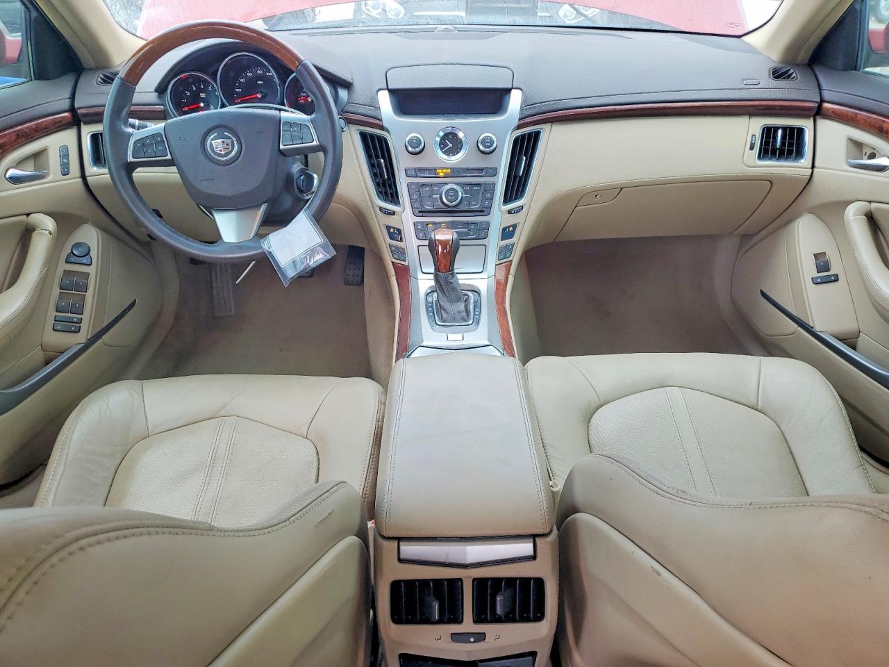 2009 Cadillac Cts Red vin: 1G6DV57V090151518