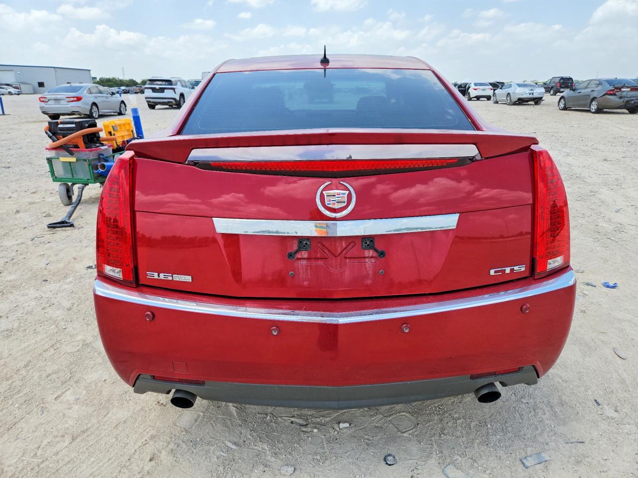 2008 Cadillac Cts Hi Feature V6 Красный vin: 1G6DV57V180136766