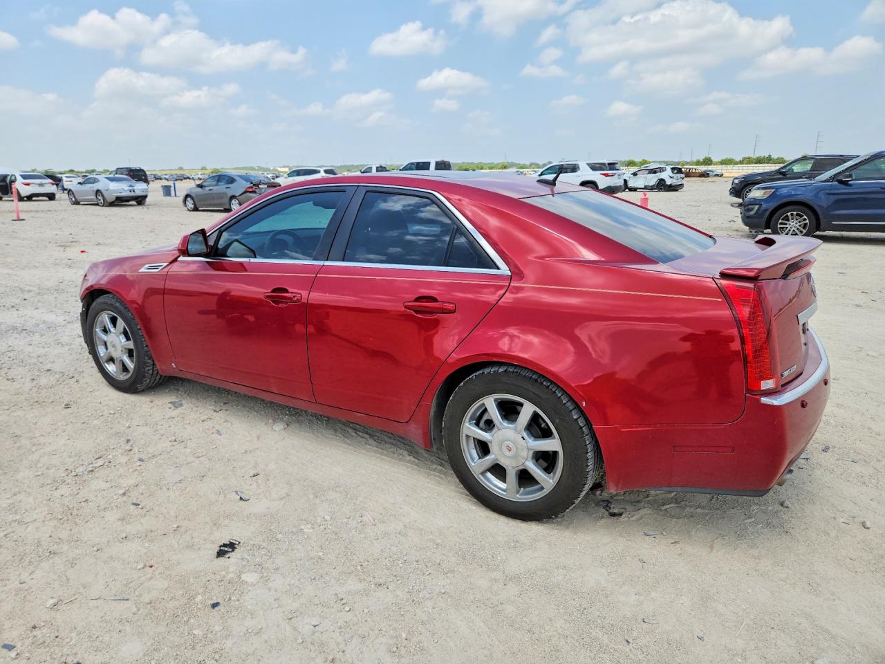 2008 Cadillac Cts Hi Feature V6 Красный vin: 1G6DV57V180136766