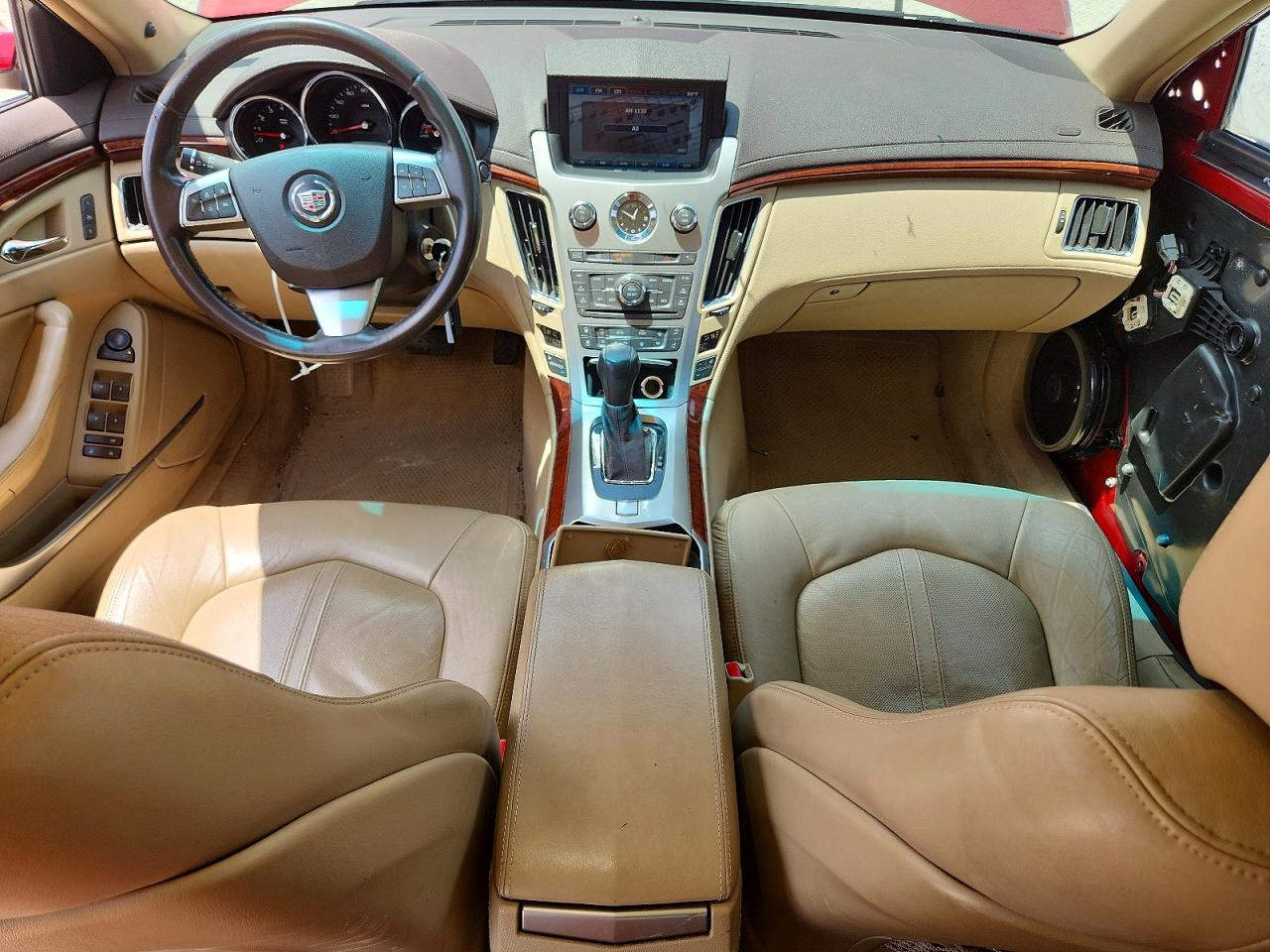 2008 Cadillac Cts Hi Feature V6 Красный vin: 1G6DV57V180136766