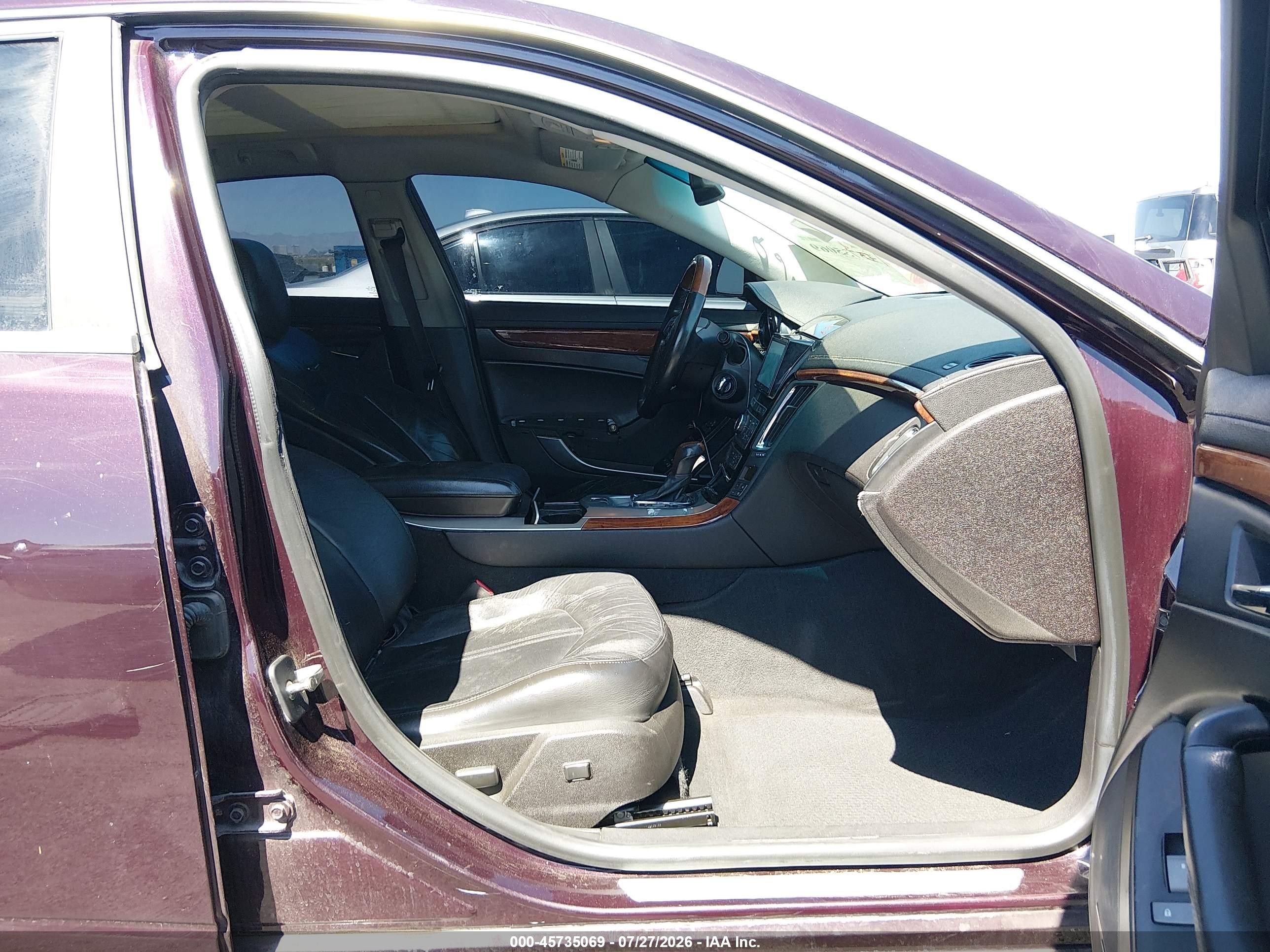 2009 Cadillac Cts Rwd W/1sb Purple vin: 1G6DV57V190170448