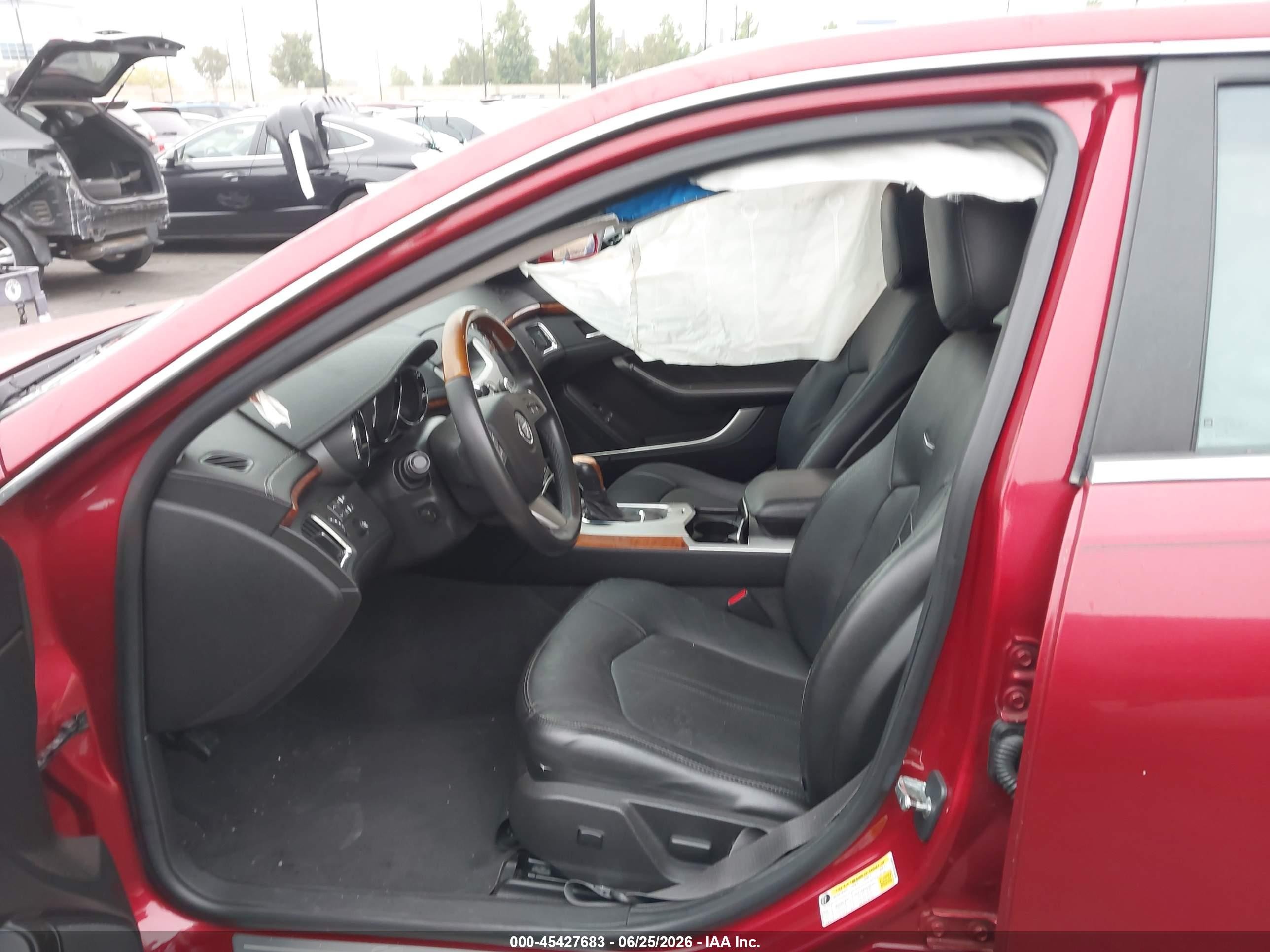 2008 Cadillac Cts Rwd W/1sb Красный vin: 1G6DV57V280145895