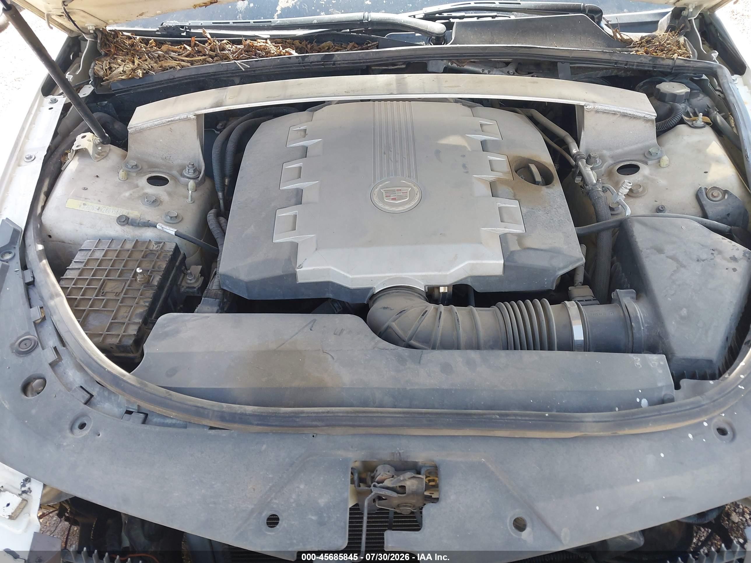 2008 Cadillac Cts Rwd W/1sb Кремовый vin: 1G6DV57V280158842