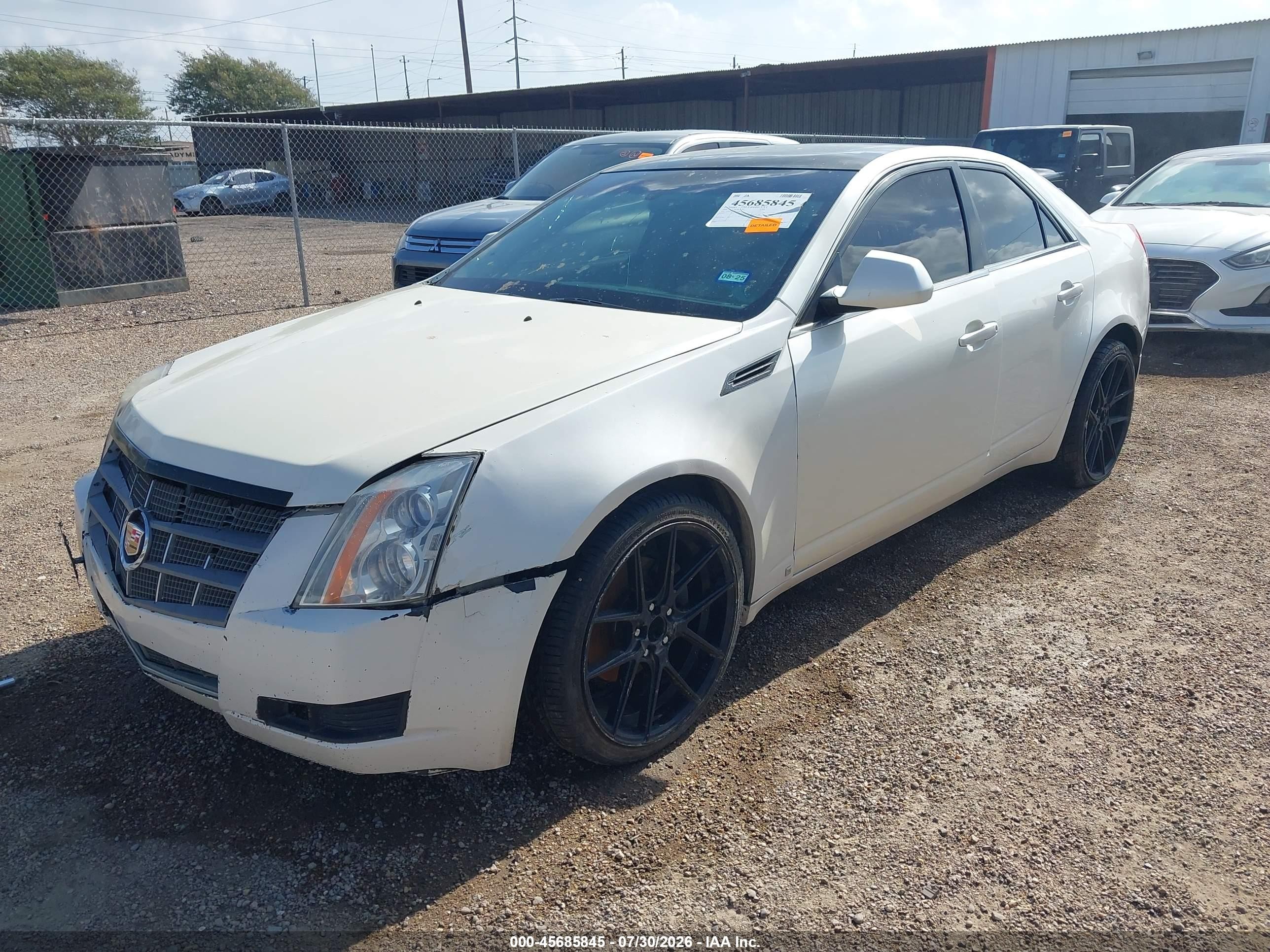 2008 Cadillac Cts Rwd W/1sb Кремовый vin: 1G6DV57V280158842