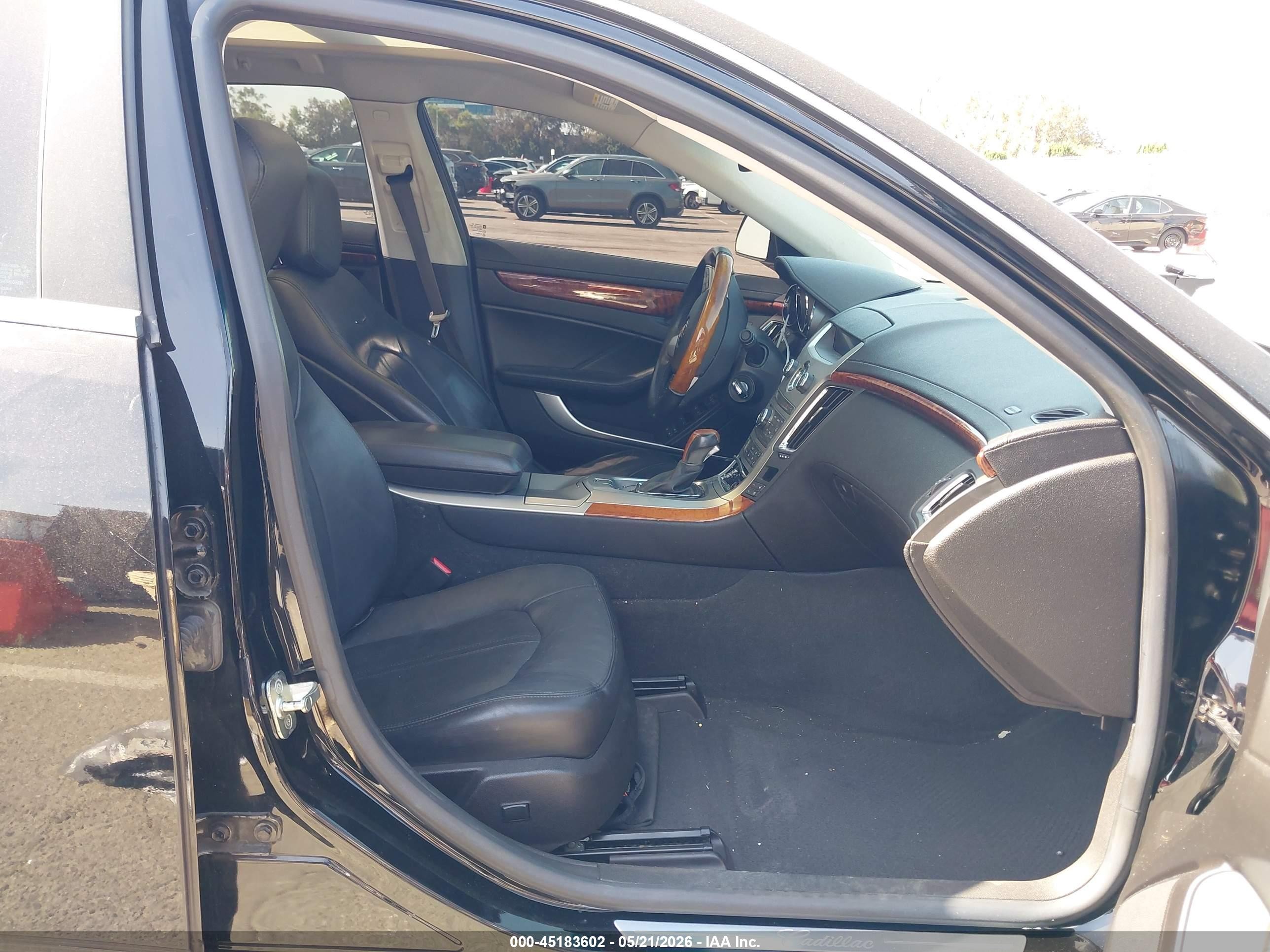 2008 Cadillac Cts Standard Black vin: 1G6DV57V380167064