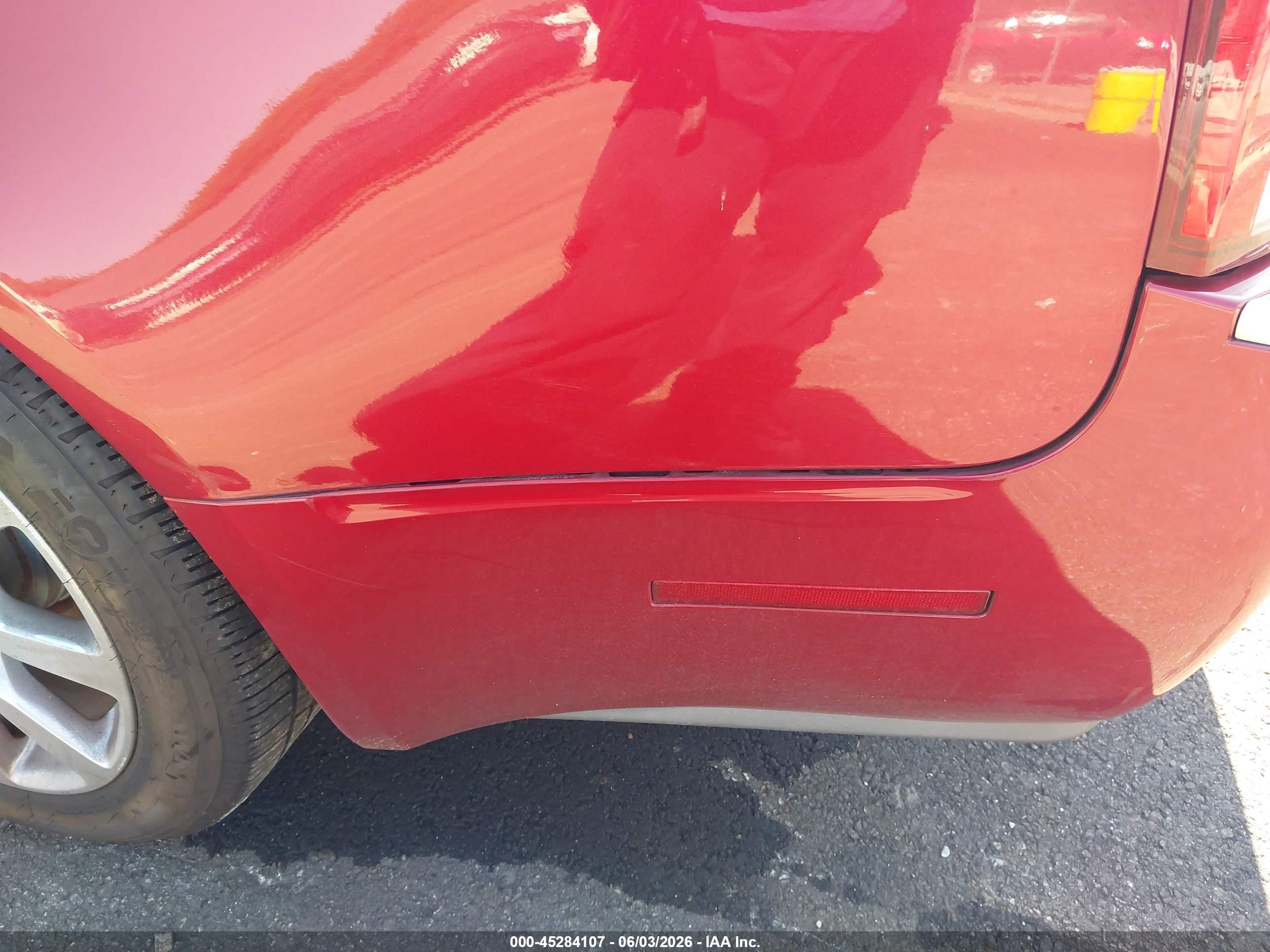 2009 Cadillac Cts Standard Red vin: 1G6DV57V390167230