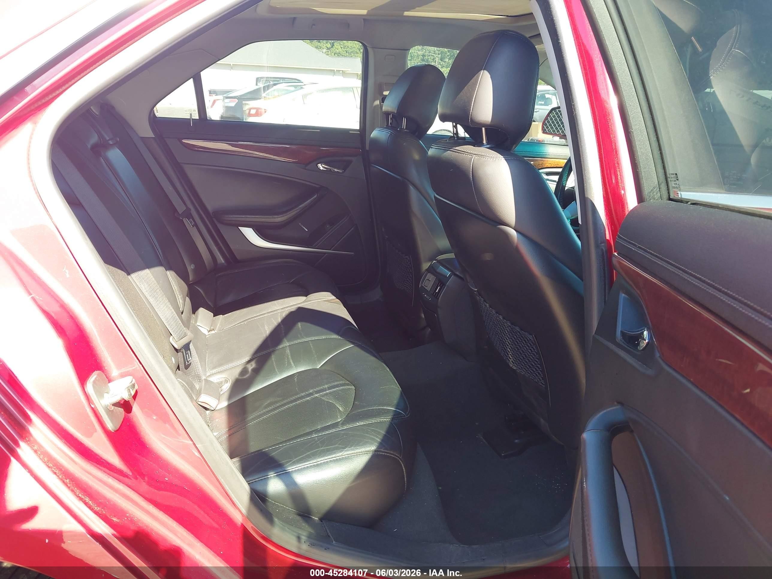 2009 Cadillac Cts Standard Red vin: 1G6DV57V390167230