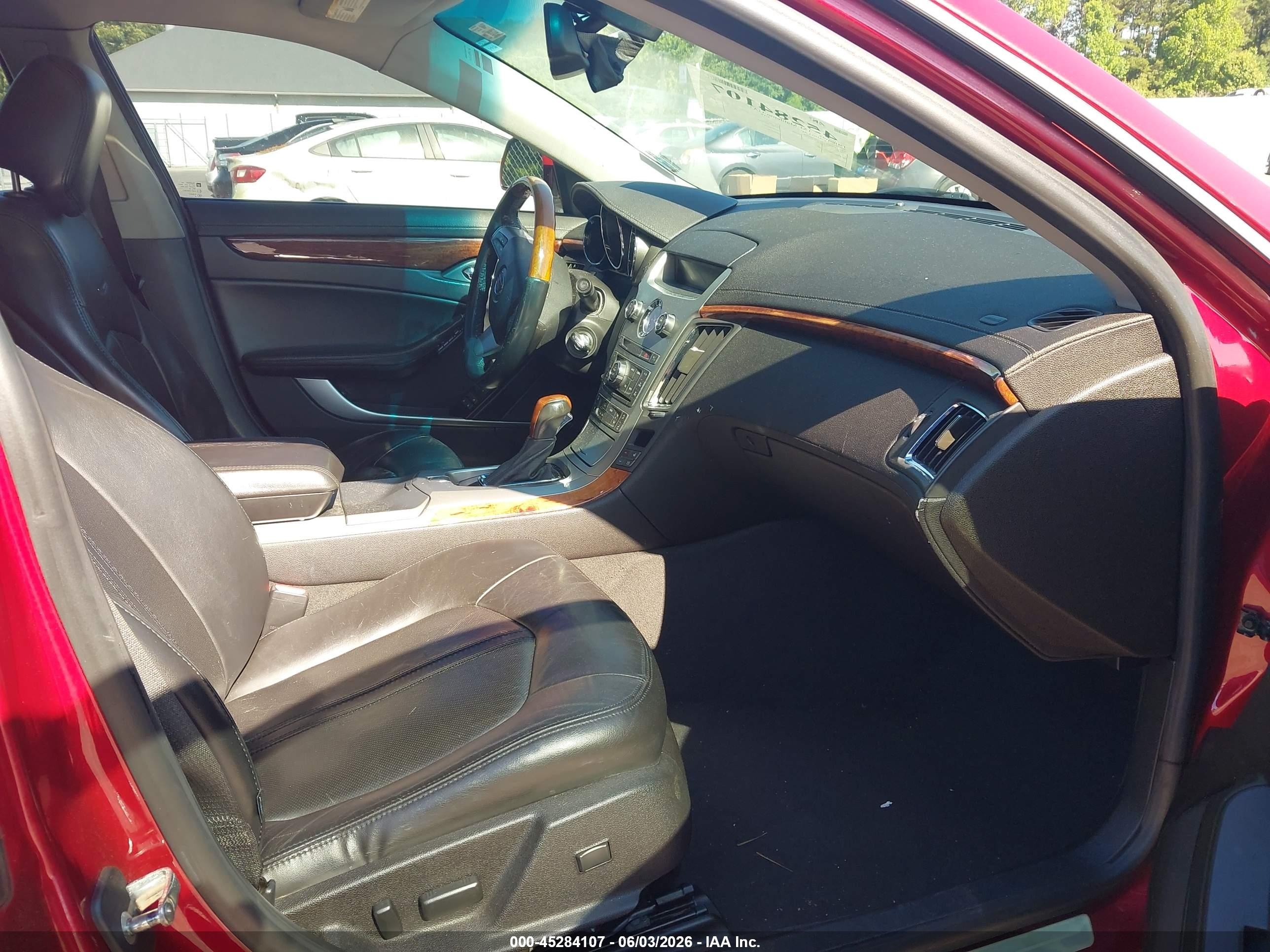 2009 Cadillac Cts Standard Red vin: 1G6DV57V390167230