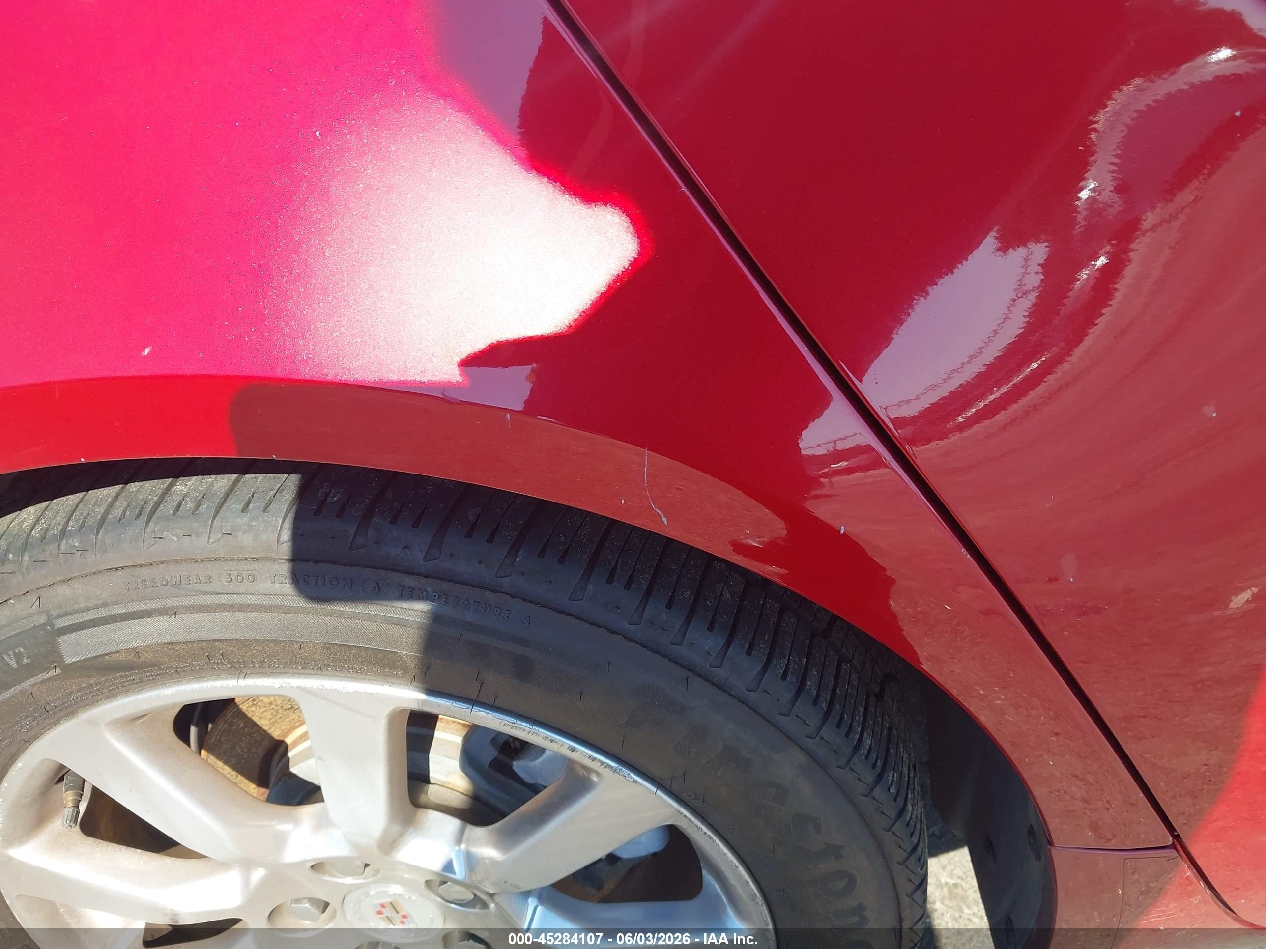 2009 Cadillac Cts Standard Red vin: 1G6DV57V390167230