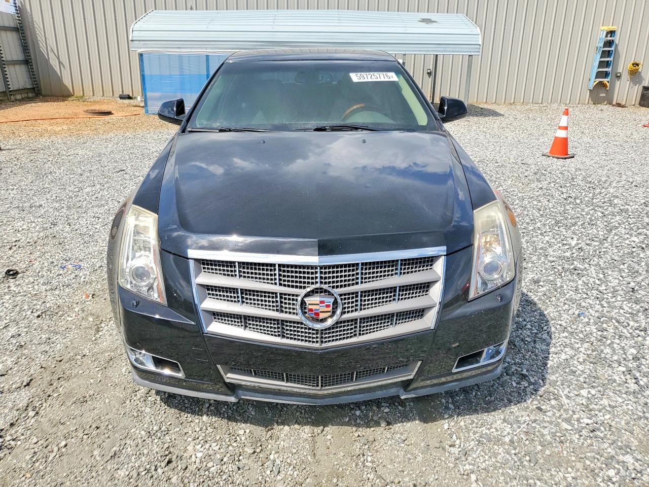 2008 Cadillac Cts Hi Feature V6 Black vin: 1G6DV57V480140052