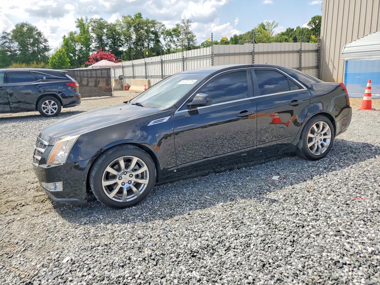 2008 Cadillac Cts Hi Feature V6 Черный vin: 1G6DV57V480140052
