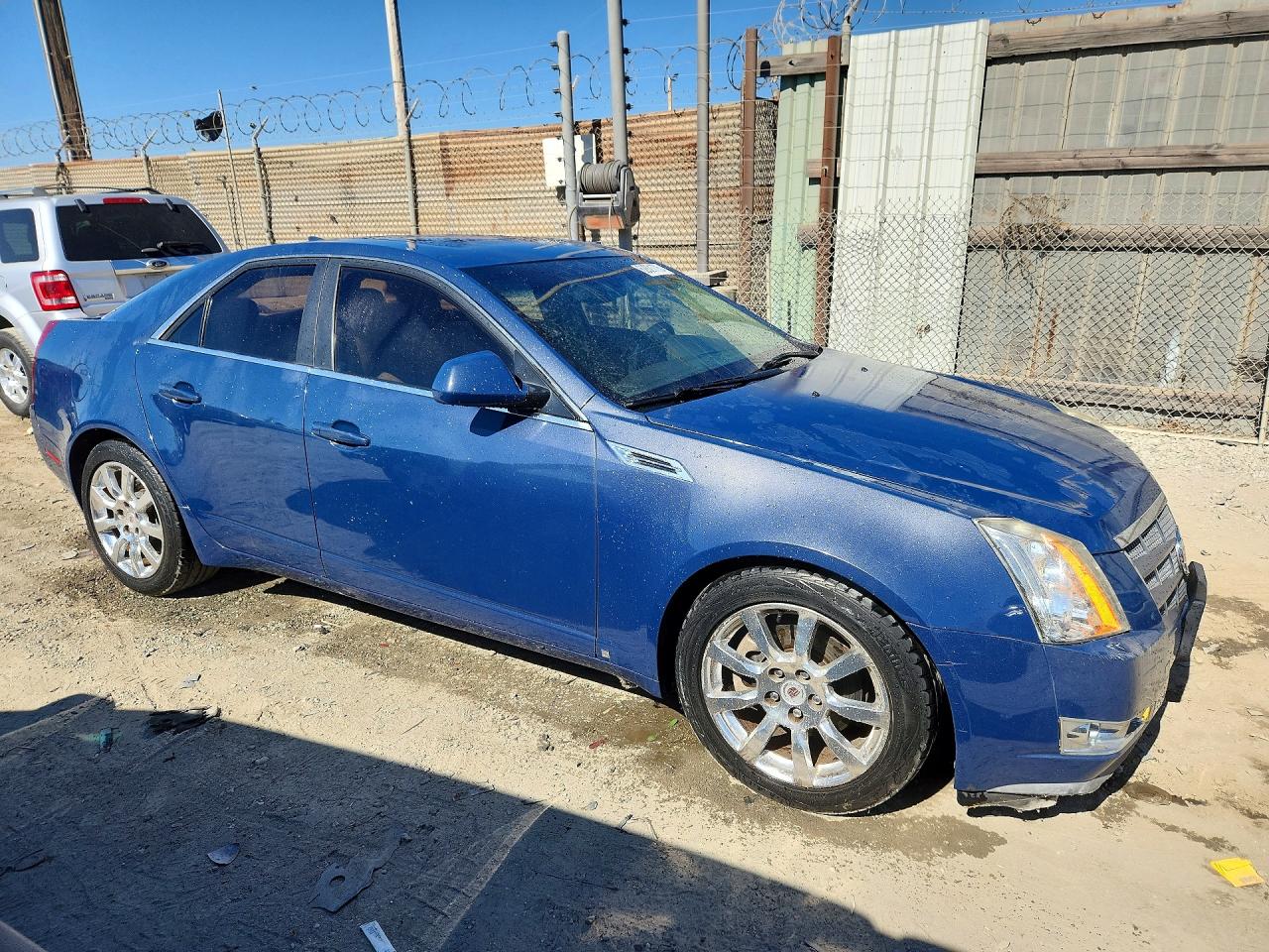 2009 Cadillac Cts Hi Feature V6 Blue vin: 1G6DV57V490118506