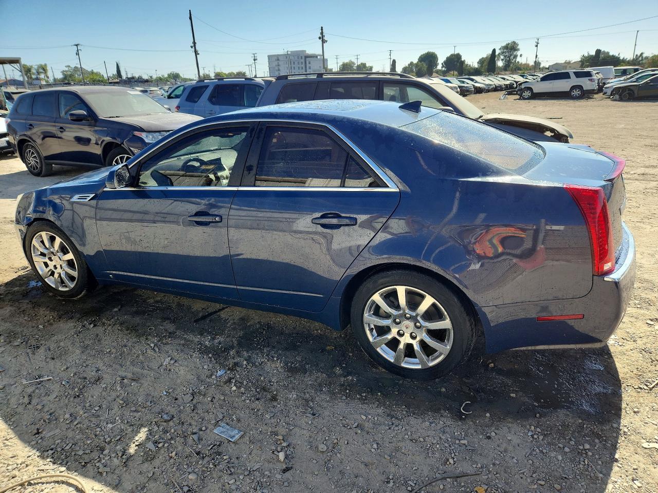 2009 Cadillac Cts Hi Feature V6 Blue vin: 1G6DV57V490118506