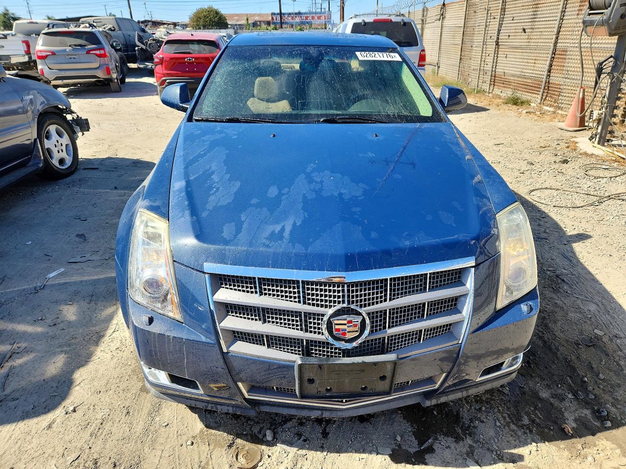 2009 Cadillac Cts Hi Feature V6 Blue vin: 1G6DV57V490118506