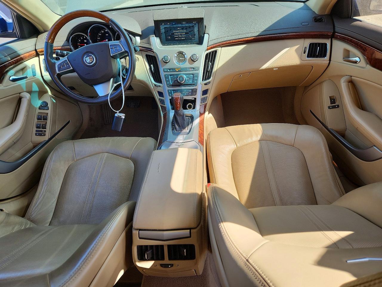 2009 Cadillac Cts Hi Feature V6 Blue vin: 1G6DV57V490118506