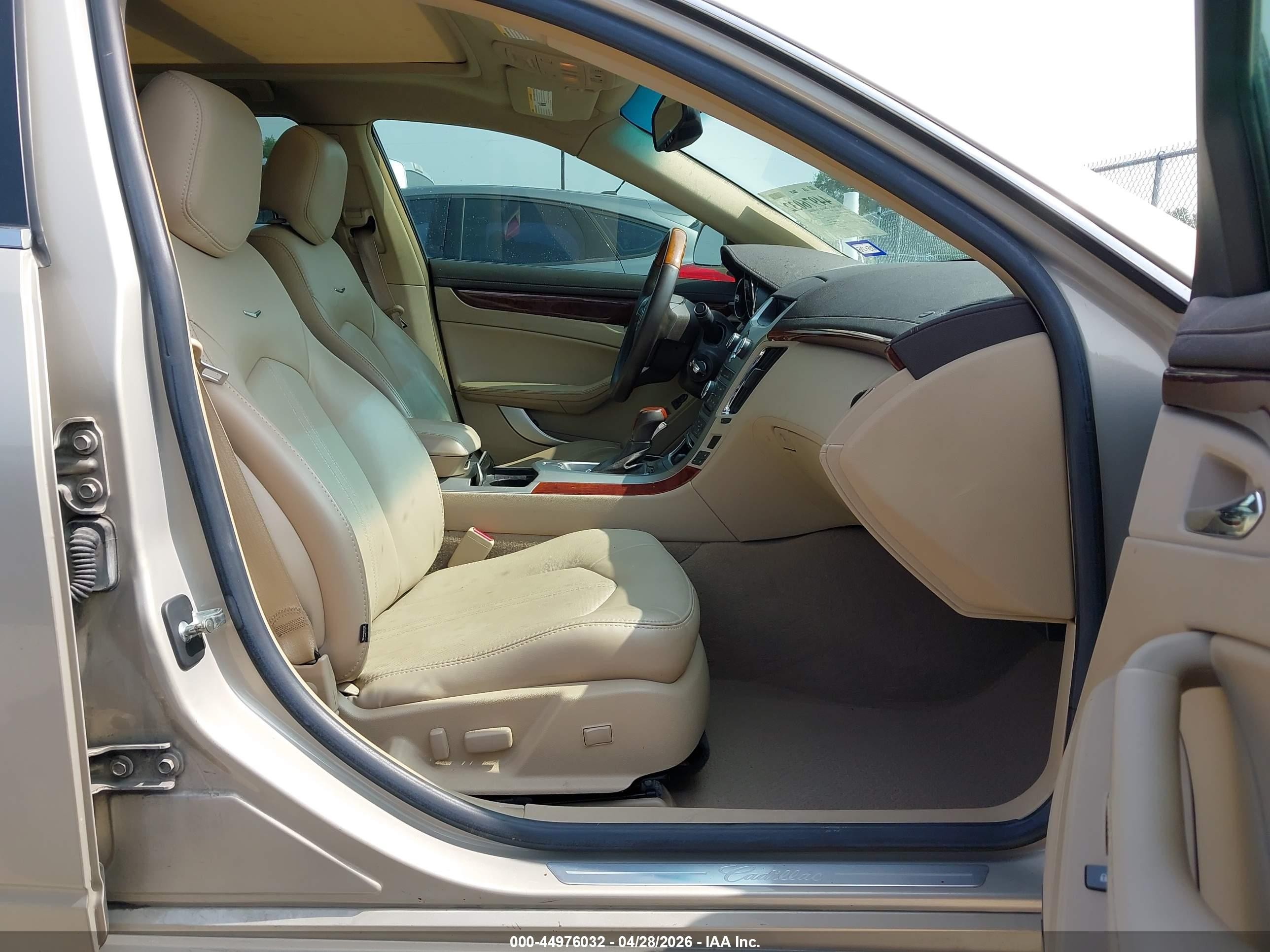 2009 Cadillac Cts Standard Champagne vin: 1G6DV57V490142756