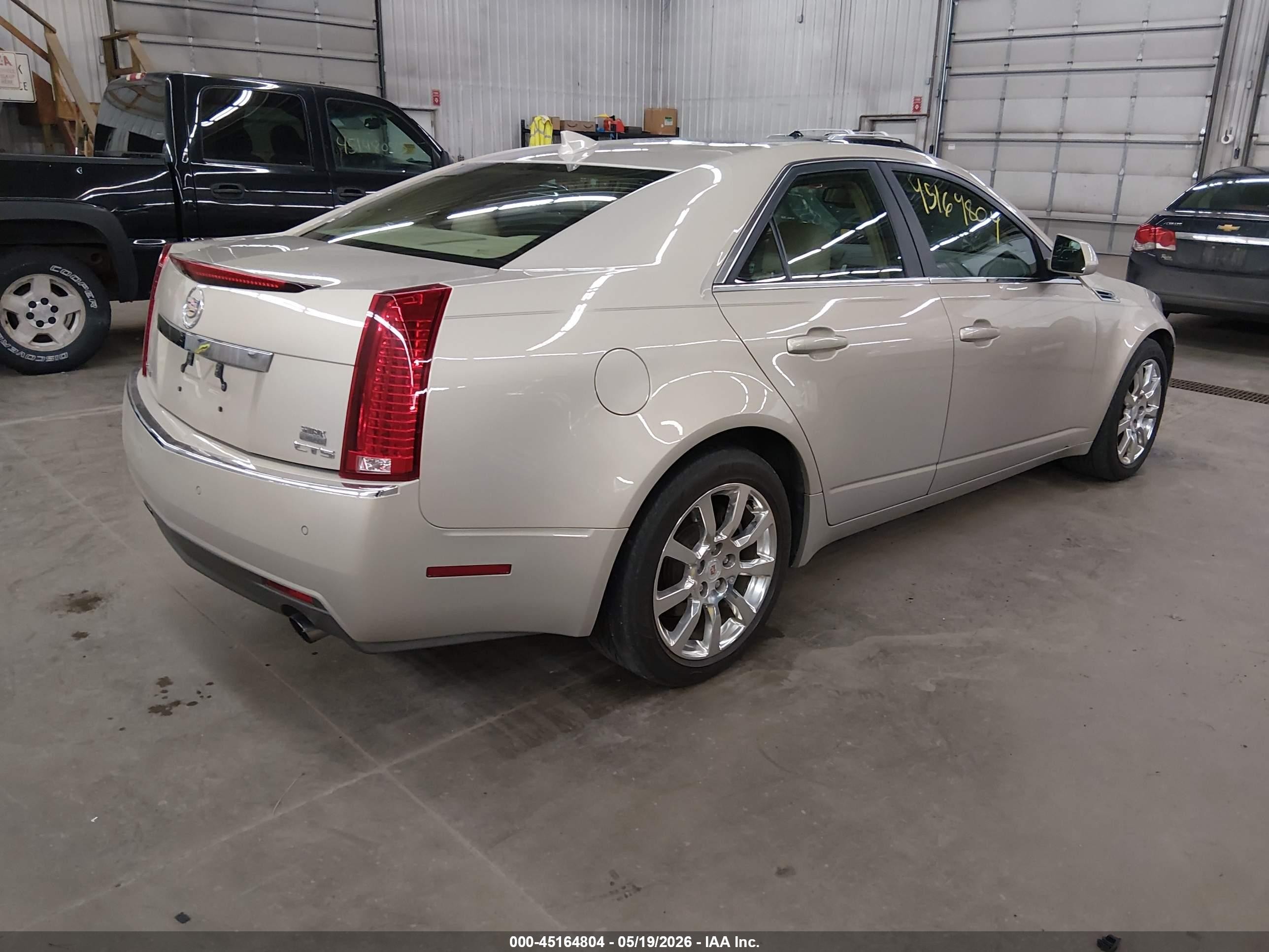 2009 Cadillac Cts Standard Gold vin: 1G6DV57V590157105
