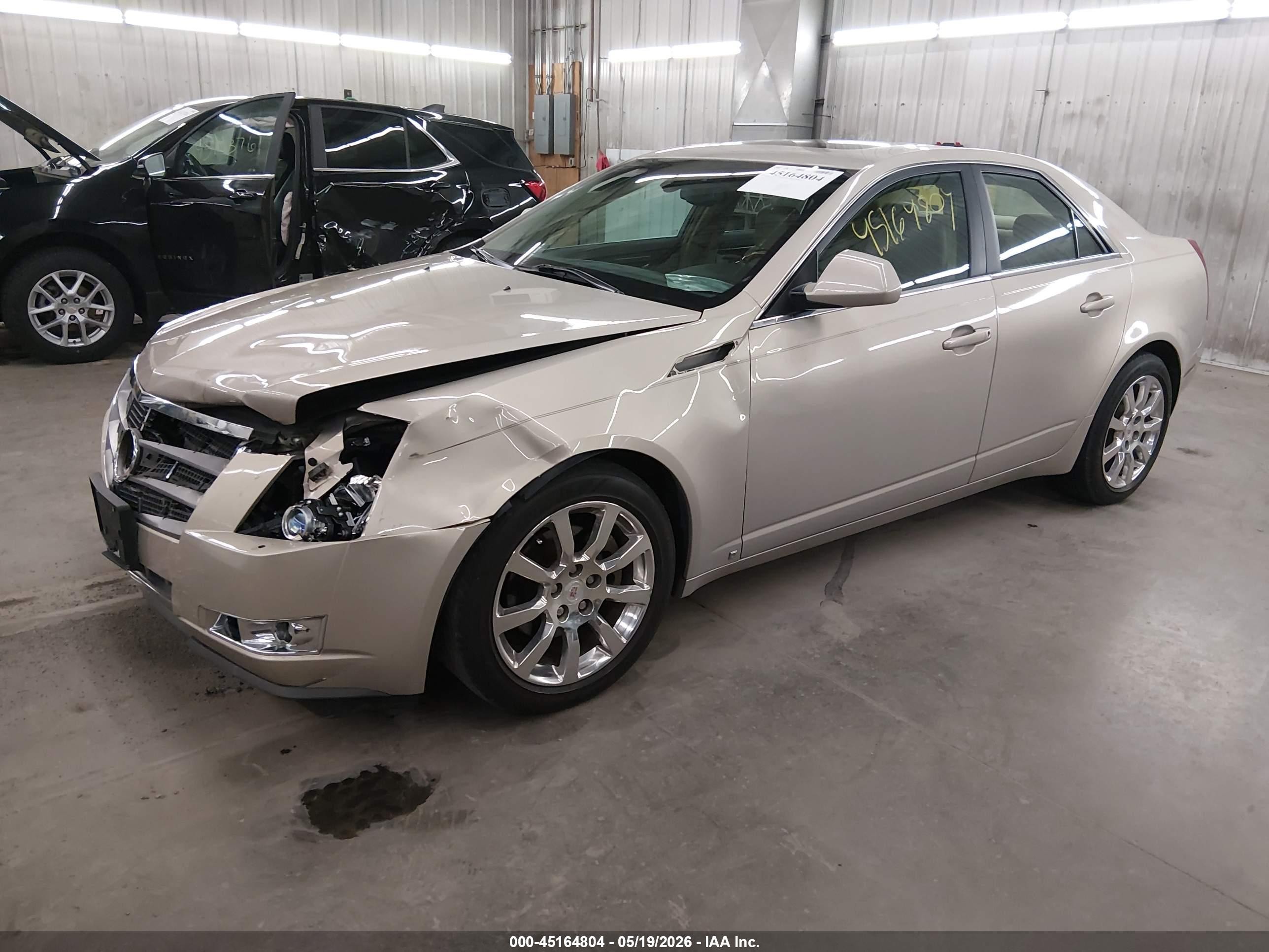 2009 Cadillac Cts Standard Gold vin: 1G6DV57V590157105