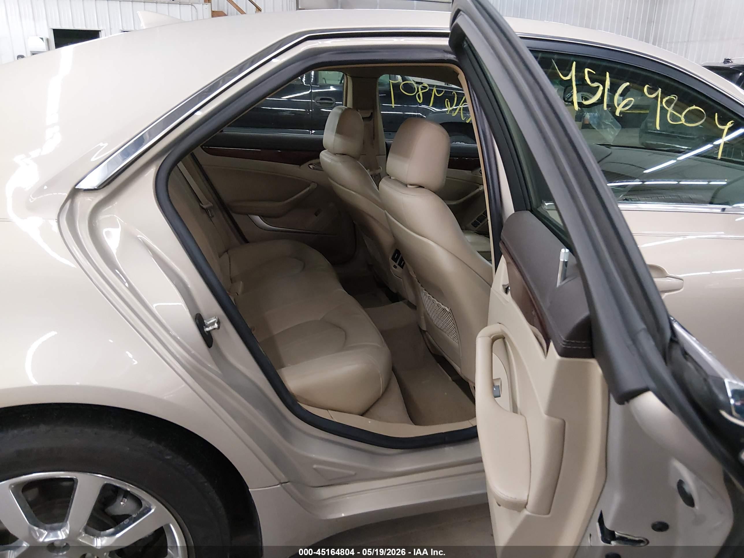 2009 Cadillac Cts Standard Gold vin: 1G6DV57V590157105