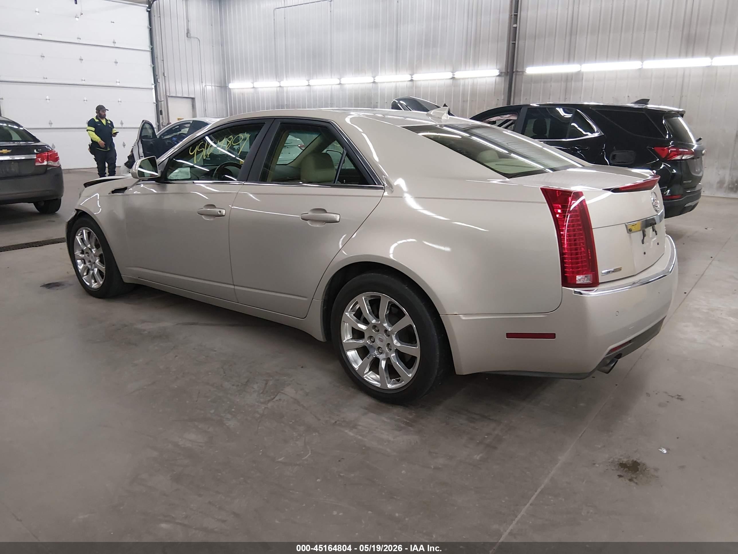 2009 Cadillac Cts Standard Gold vin: 1G6DV57V590157105