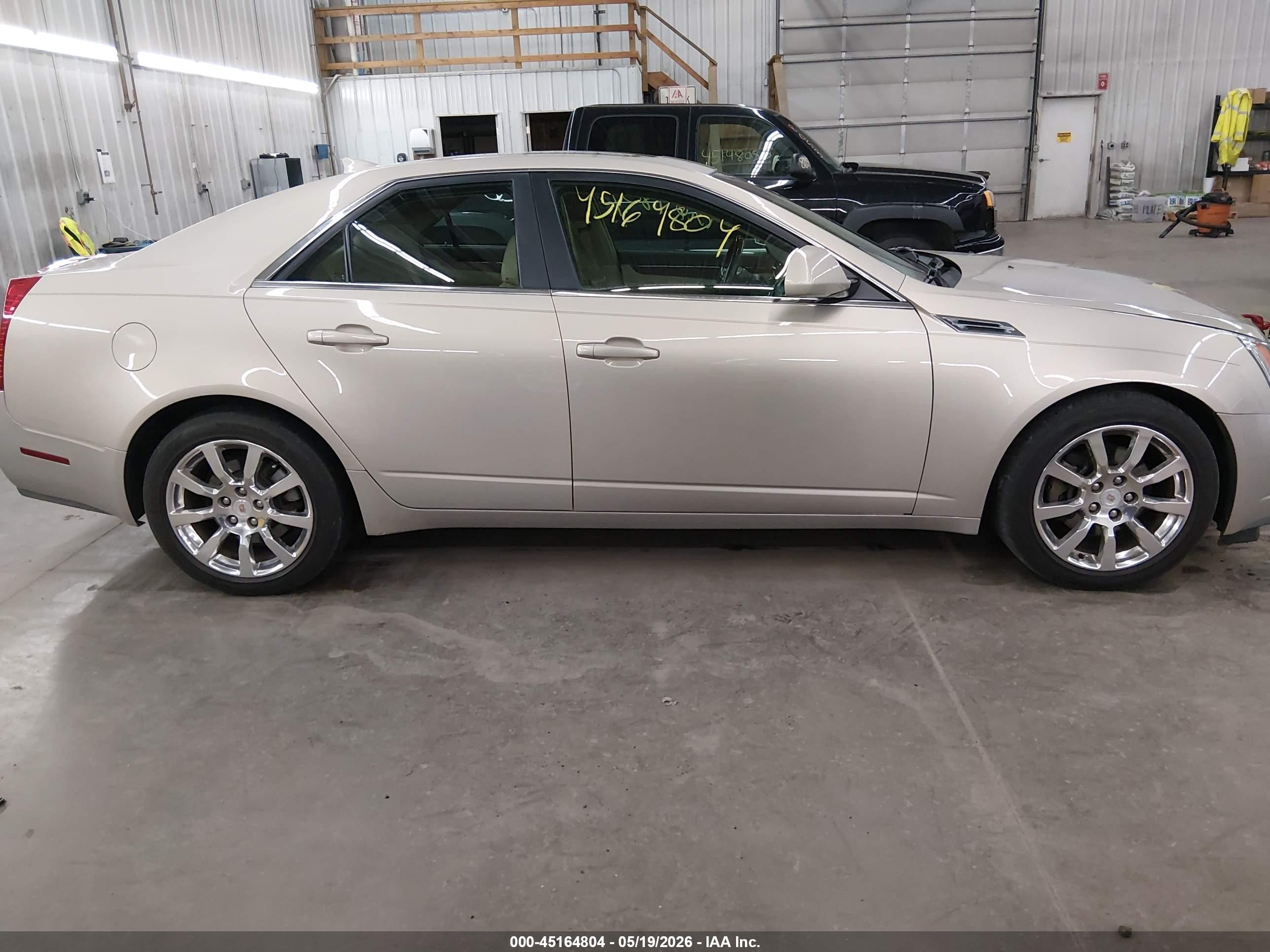 2009 Cadillac Cts Standard Gold vin: 1G6DV57V590157105