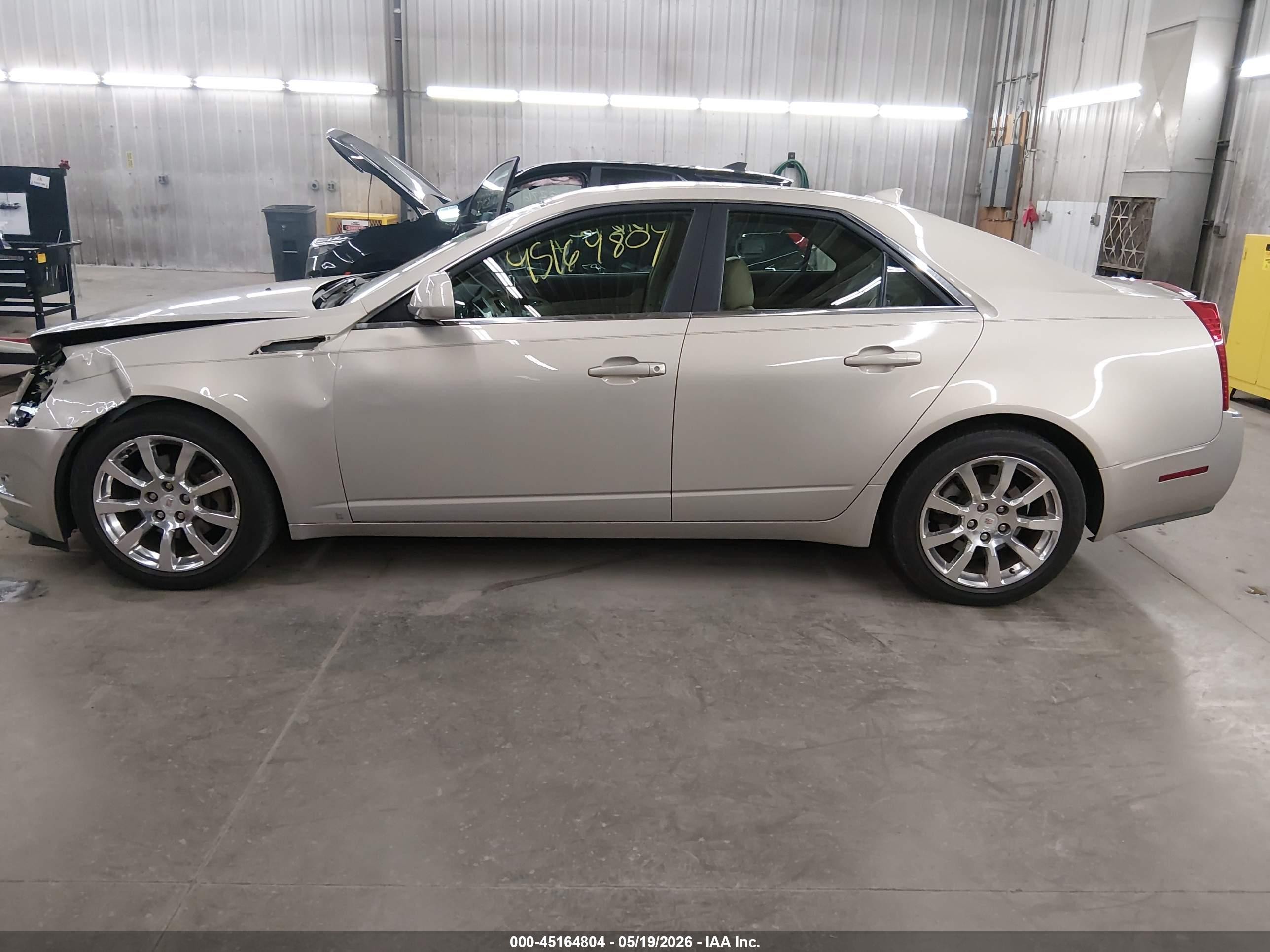 2009 Cadillac Cts Standard Gold vin: 1G6DV57V590157105