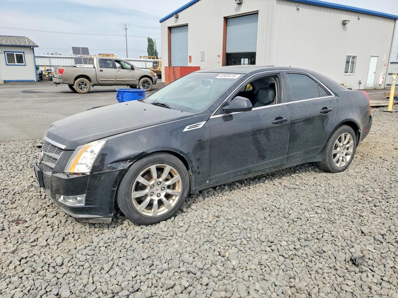 2008 Cadillac Cts Hi Feature V6 Черный vin: 1G6DV57V680151327