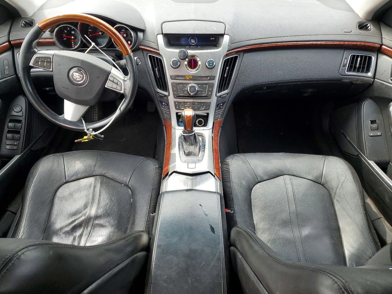 2008 Cadillac Cts Hi Feature V6 Black vin: 1G6DV57V680151327