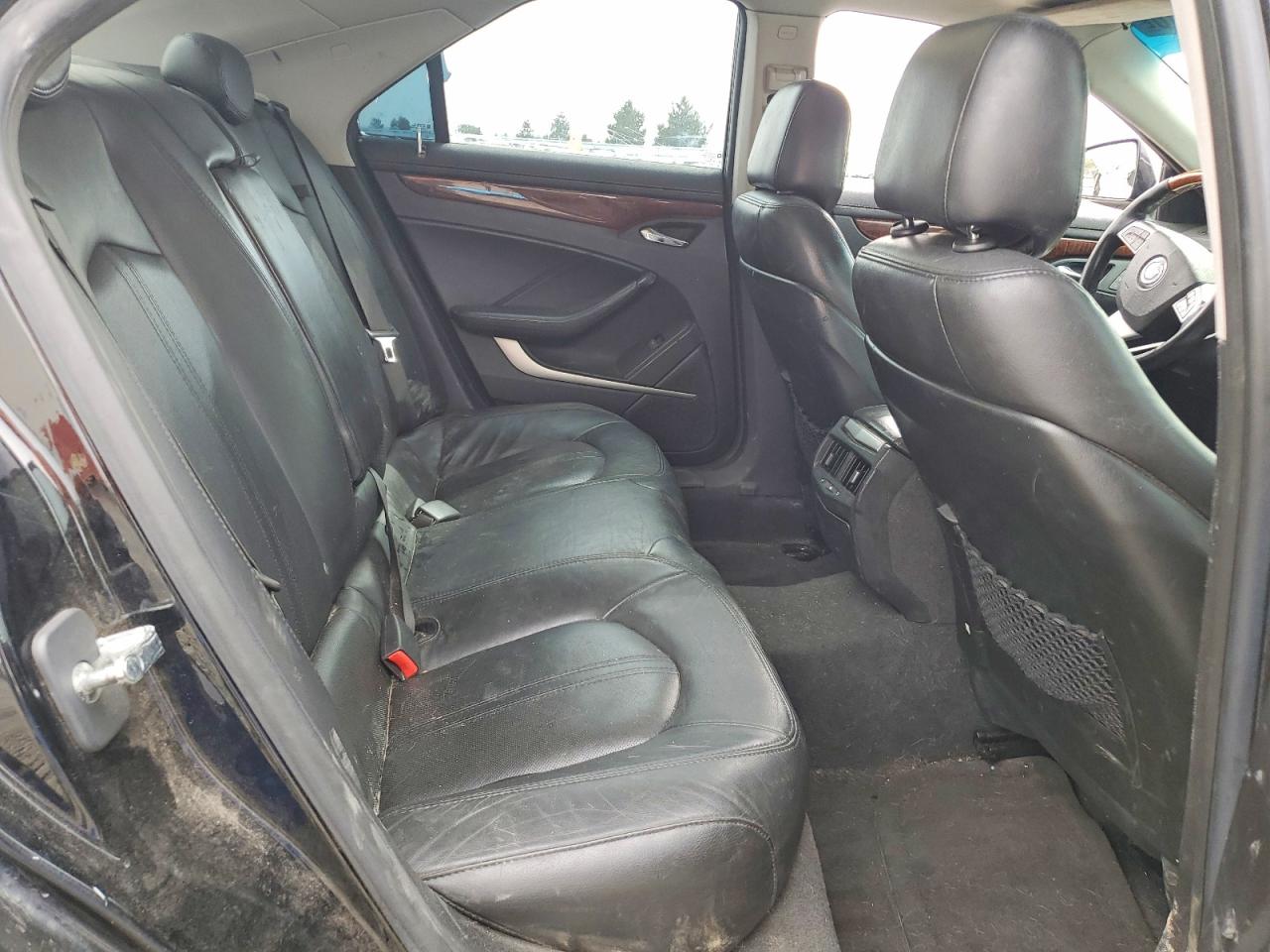 2008 Cadillac Cts Hi Feature V6 Black vin: 1G6DV57V680151327