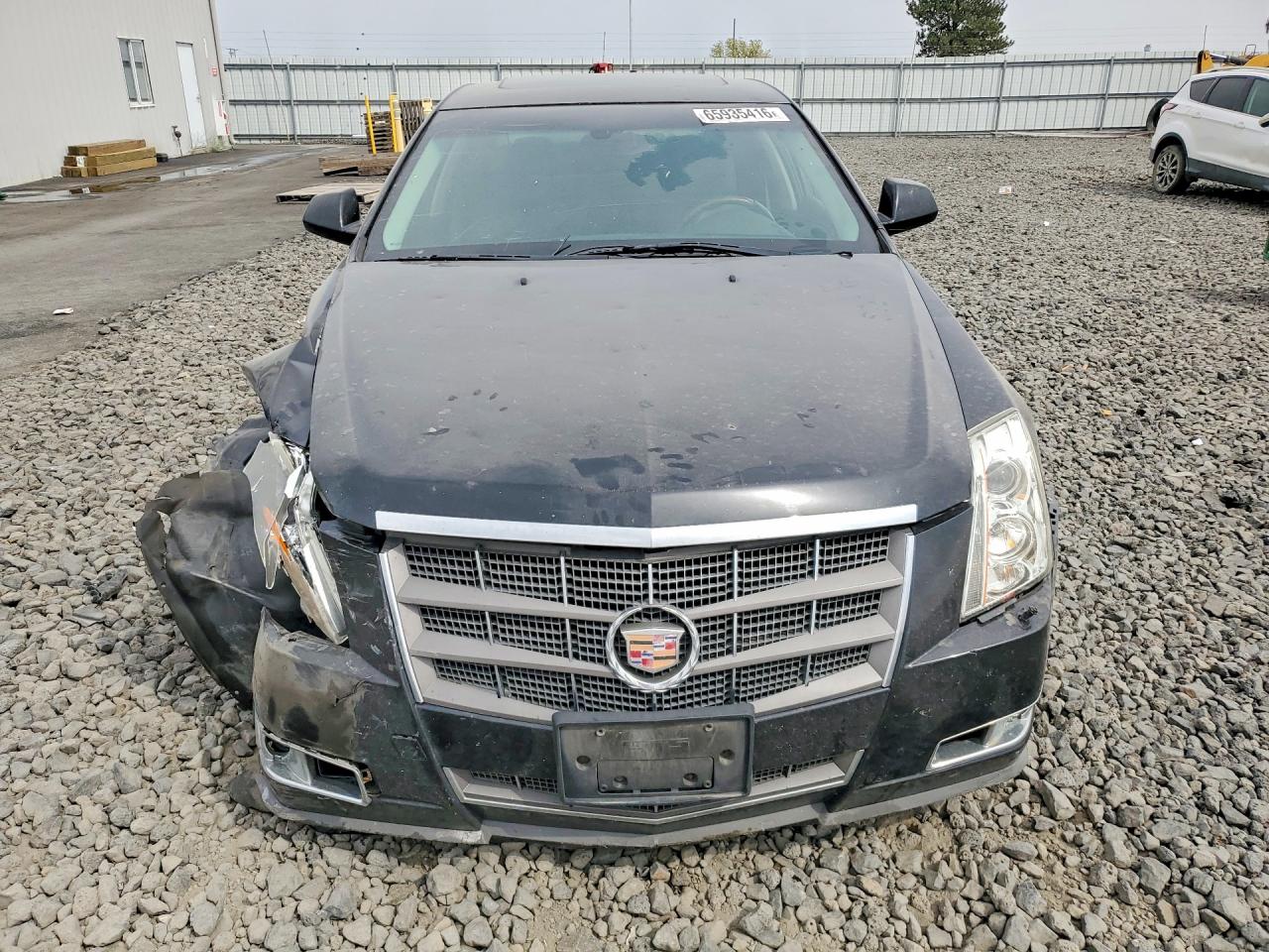 2008 Cadillac Cts Hi Feature V6 Black vin: 1G6DV57V680151327