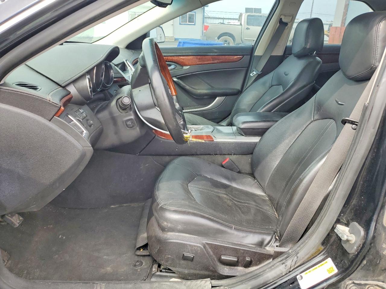 2008 Cadillac Cts Hi Feature V6 Black vin: 1G6DV57V680151327
