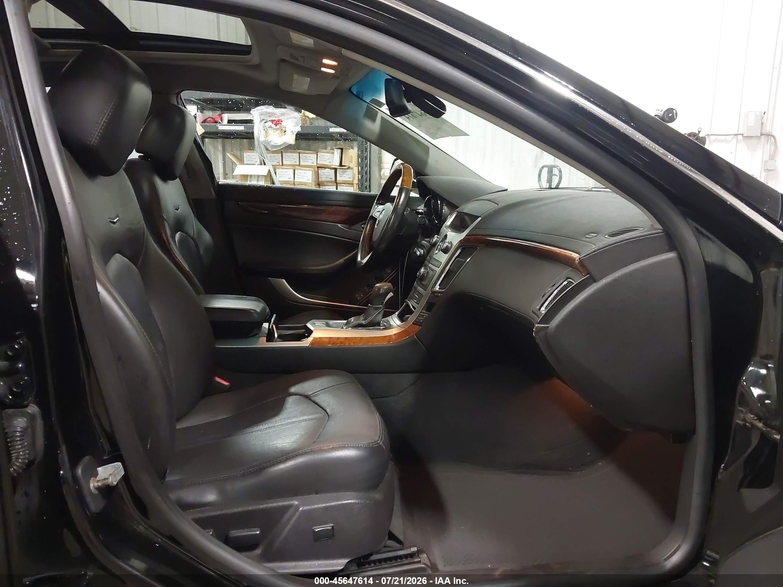 2009 Cadillac Cts Rwd W/1sb Black vin: 1G6DV57V690106079