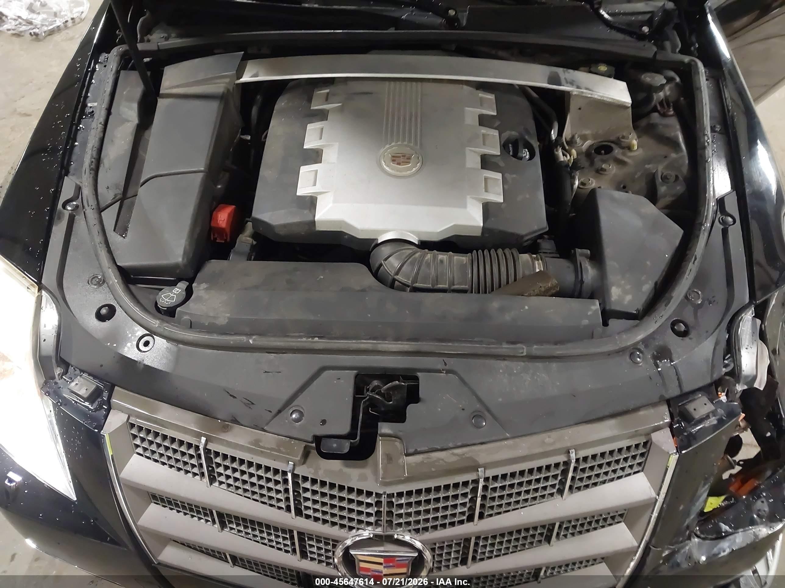 2009 Cadillac Cts Rwd W/1sb Black vin: 1G6DV57V690106079