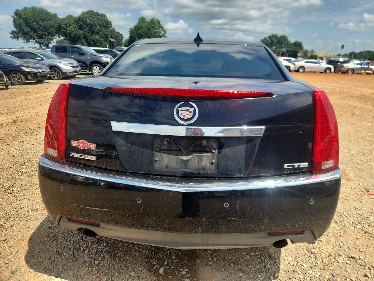 2009 Cadillac Cts Hi Feature V6 Black vin: 1G6DV57V690130981