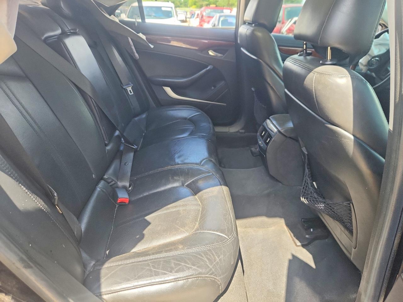 2009 Cadillac Cts Hi Feature V6 Black vin: 1G6DV57V690130981