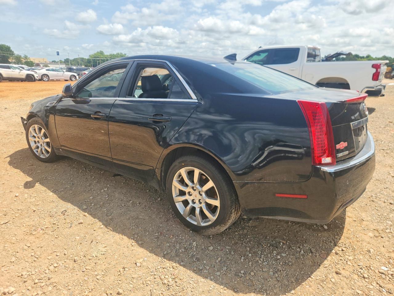 2009 Cadillac Cts Hi Feature V6 Black vin: 1G6DV57V690130981