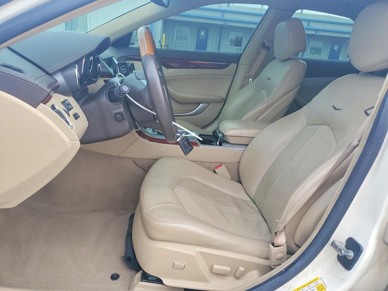 2009 Cadillac Cts Hi Feature V6 Cream vin: 1G6DV57V690153211