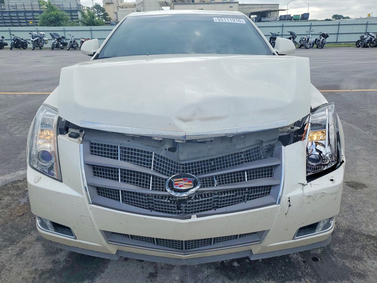 2009 Cadillac Cts Hi Feature V6 Cream vin: 1G6DV57V690153211