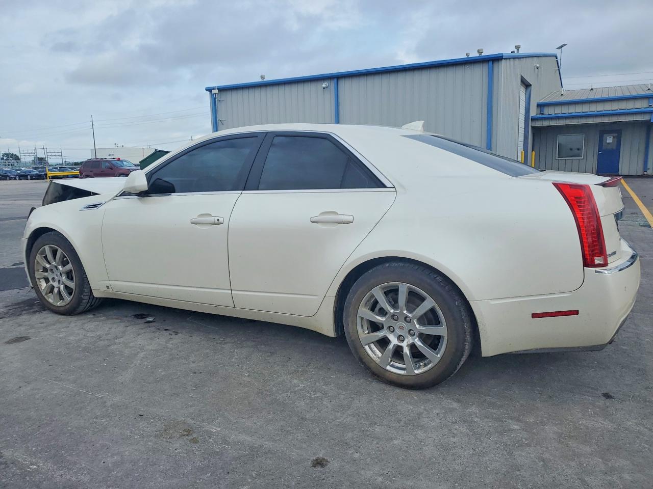 2009 Cadillac Cts Hi Feature V6 Cream vin: 1G6DV57V690153211