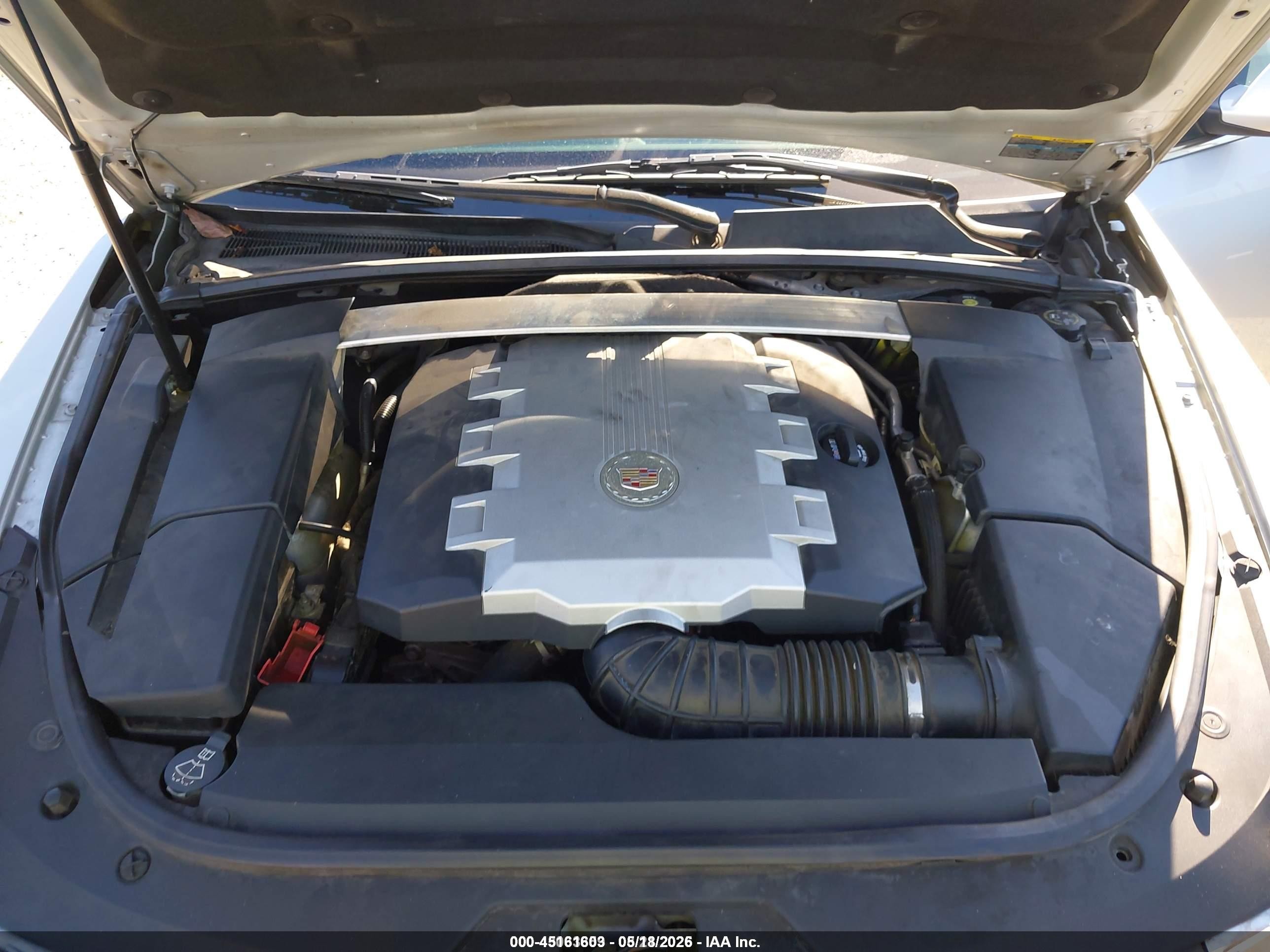 2009 Cadillac Cts Standard Silver vin: 1G6DV57V790124879