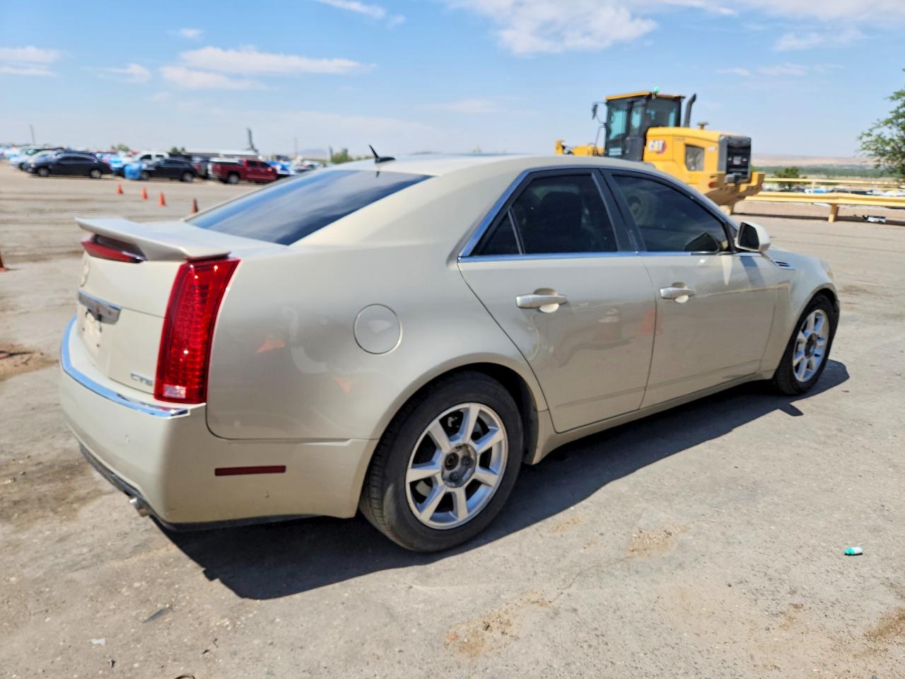 2008 Cadillac Cts Hi Feature V6 Gold vin: 1G6DV57V880159431