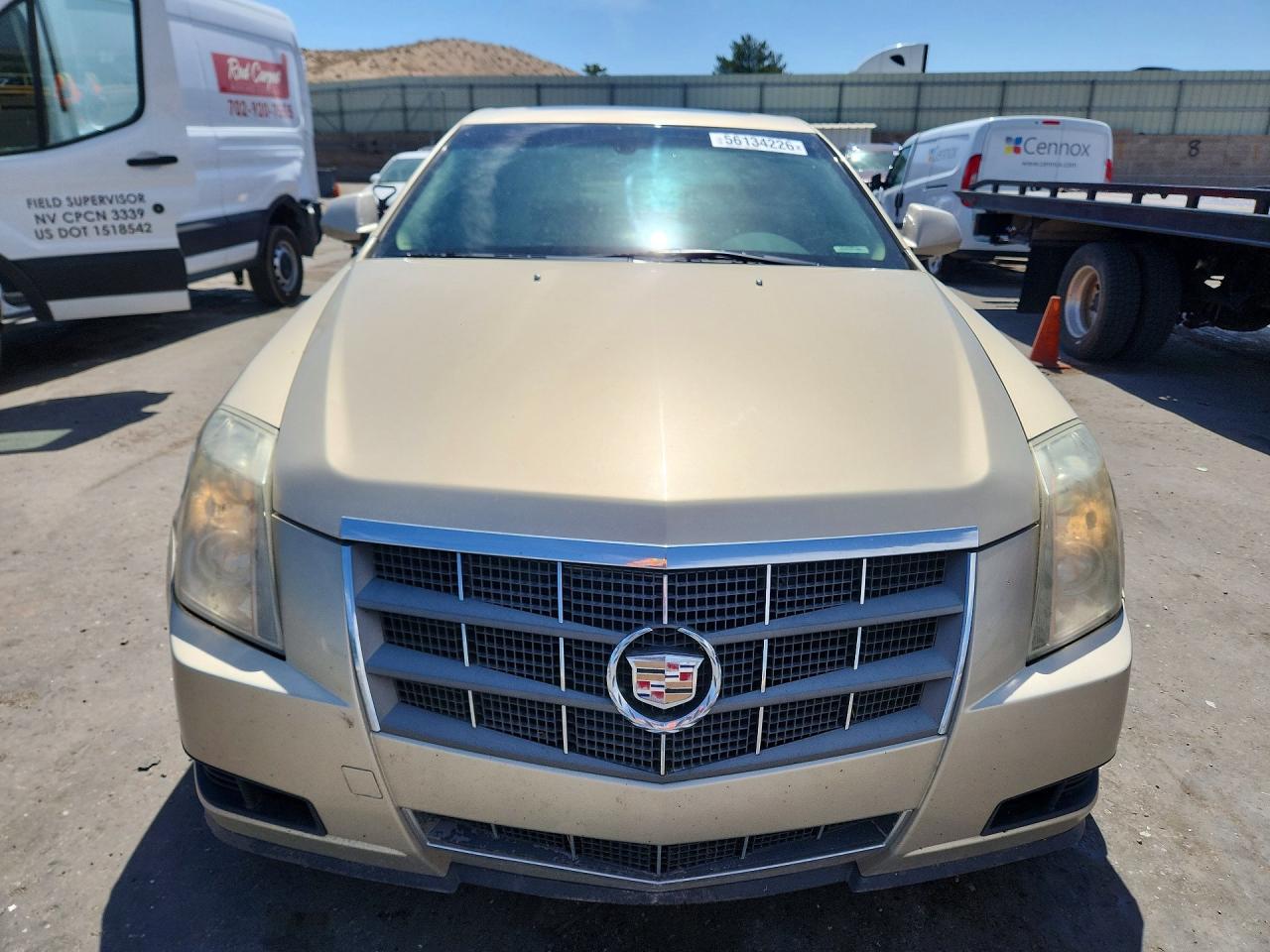 2008 Cadillac Cts Hi Feature V6 Gold vin: 1G6DV57V880159431