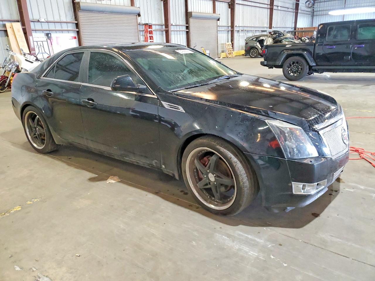 2009 Cadillac Cts Hi Feature V6 Black vin: 1G6DV57V890118833
