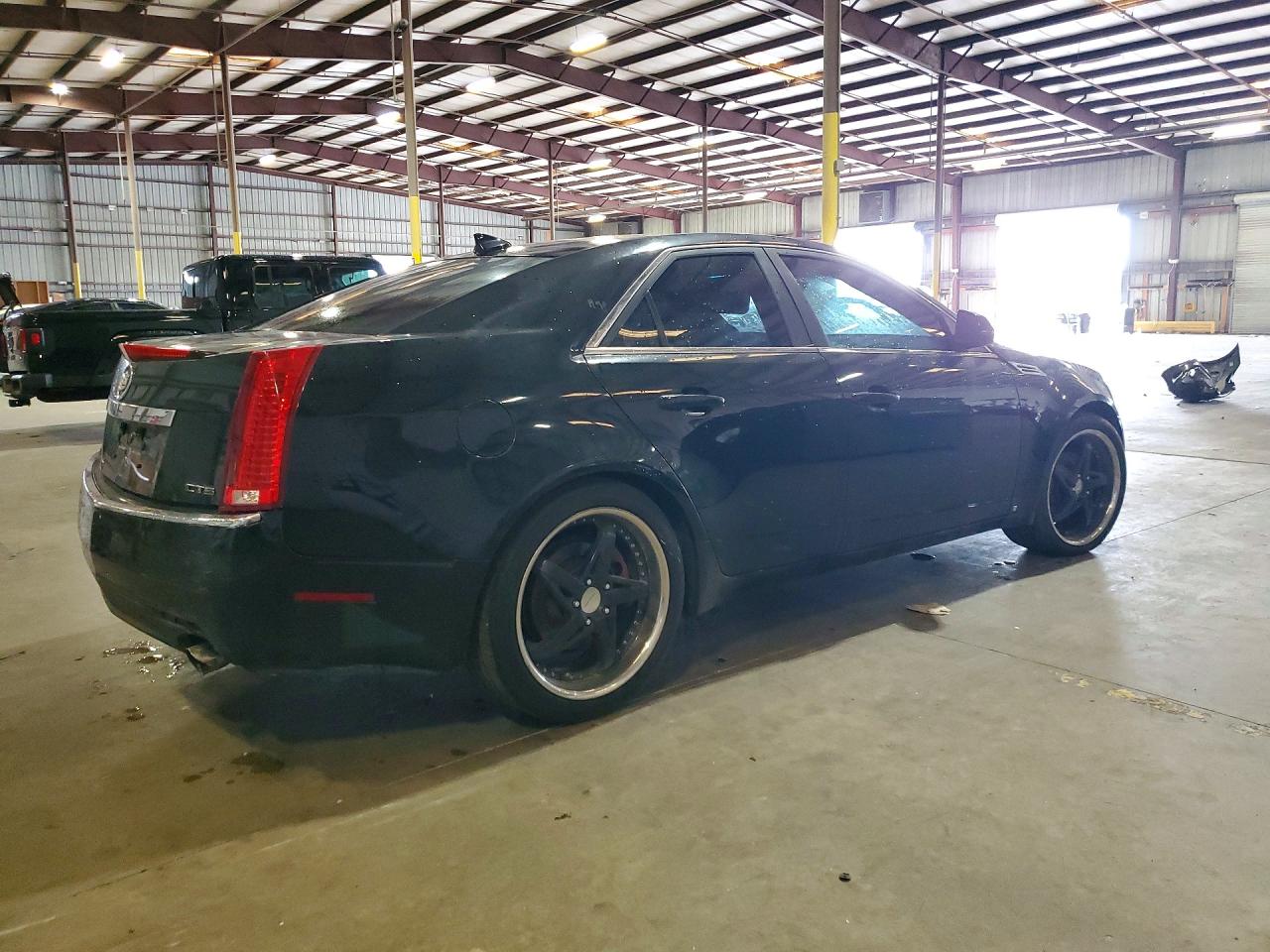 2009 Cadillac Cts Hi Feature V6 Black vin: 1G6DV57V890118833