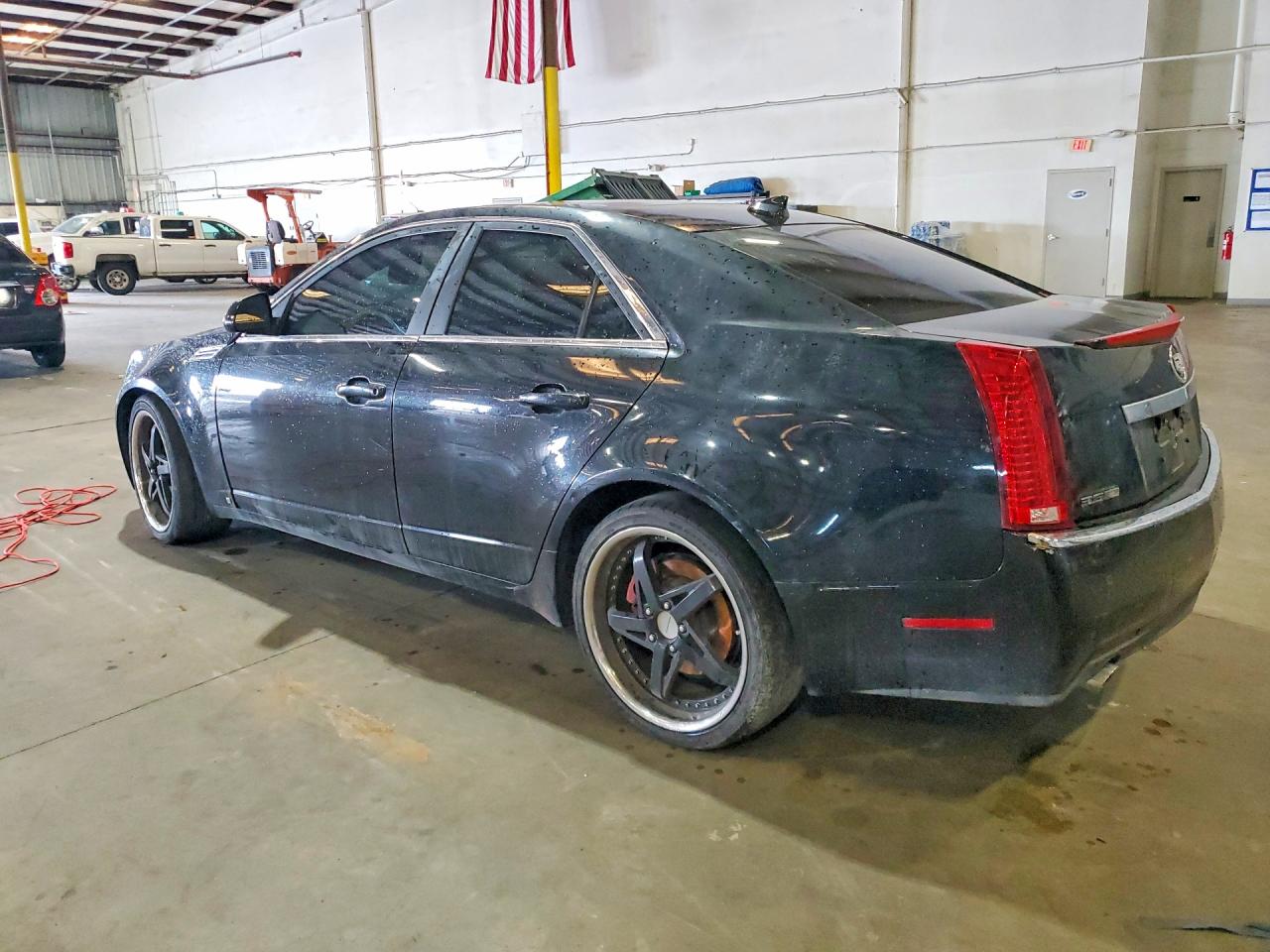 2009 Cadillac Cts Hi Feature V6 Black vin: 1G6DV57V890118833