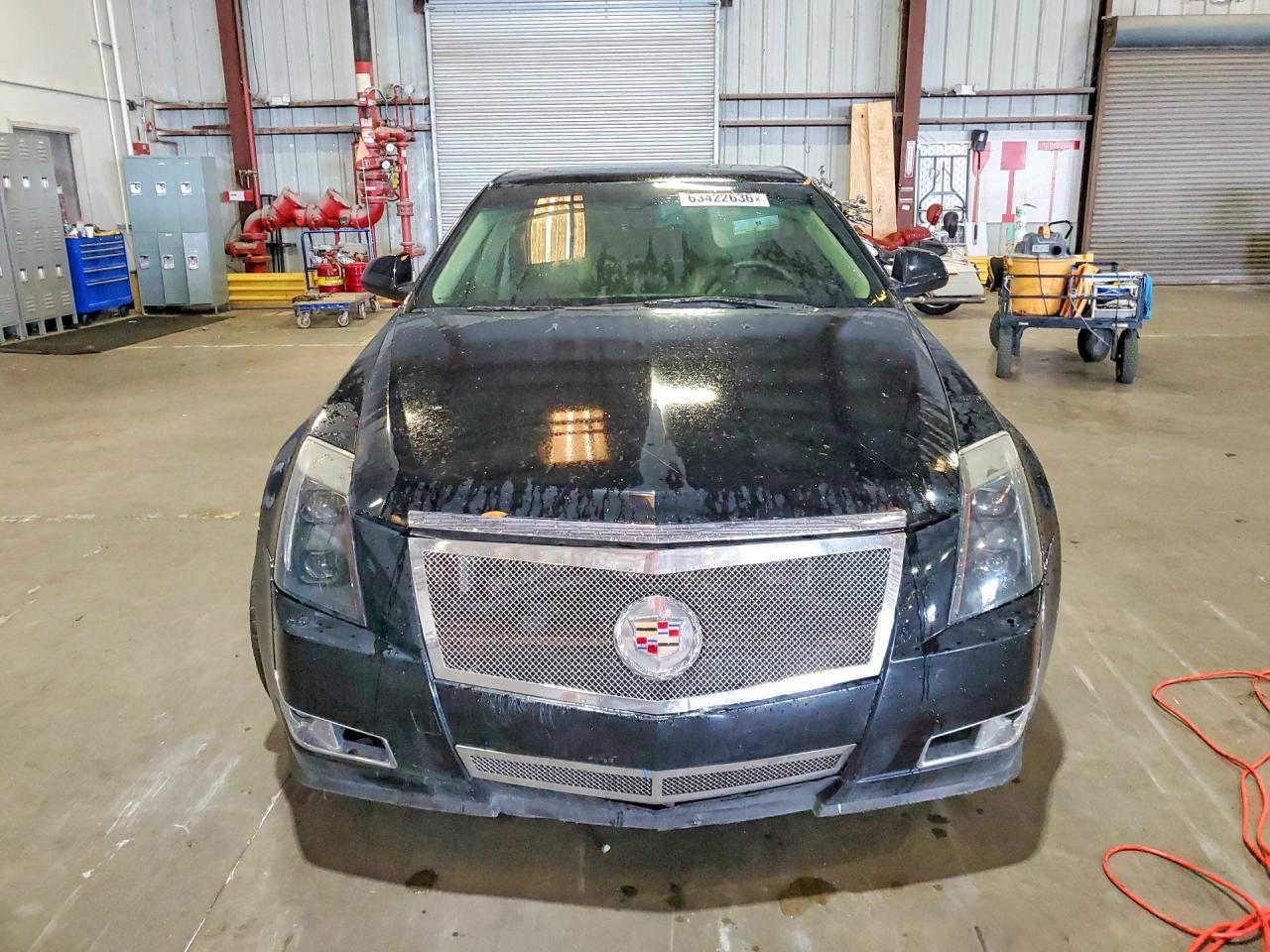 2009 Cadillac Cts Hi Feature V6 Black vin: 1G6DV57V890118833